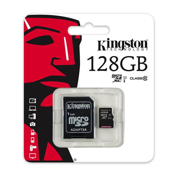 Thẻ nhớ MicroSD Kingston 128Gb - CLass 10