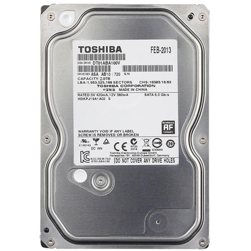 HDD 2TB TOSHIBA 3.5″ AV DT02ABA200V Chuyên Dụng Cho Camera