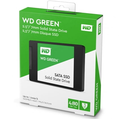 SSD Western 480GB - ( SATA 3 - Green )