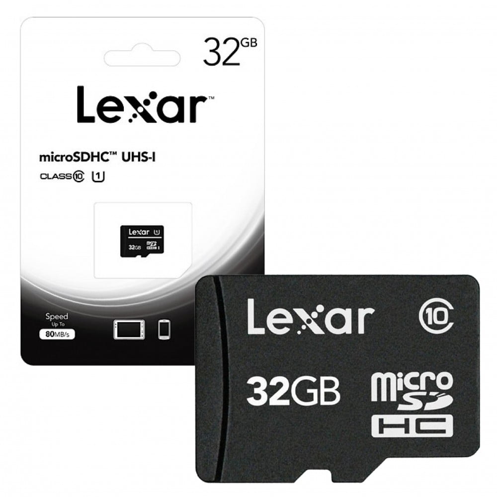 Thẻ nhớ LEXAR 32GB microSDHC - USH-I Class 10 U1 - LFSDM10