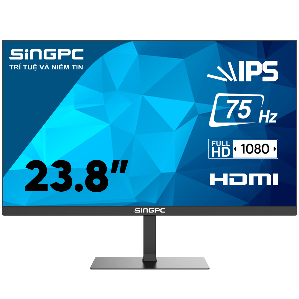 Màn hình SingPC IPS 23.8 inch ( Q24F75 - IPS ) 75Hz