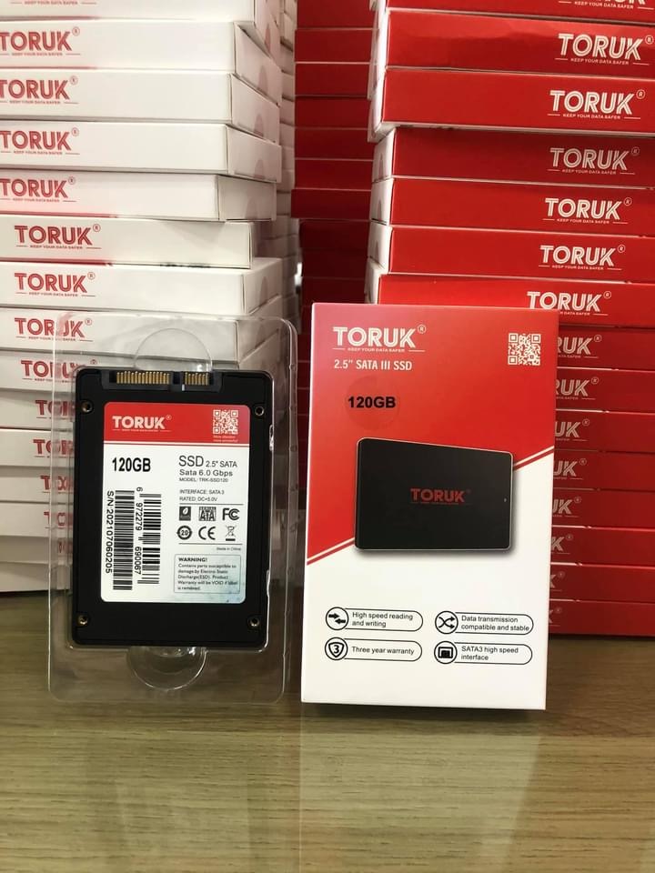 SSD Toruk TRK-SSD120 (Tốc độ đọc 530MB / ghi 420 MB) - Chính hãng BH 36 tháng