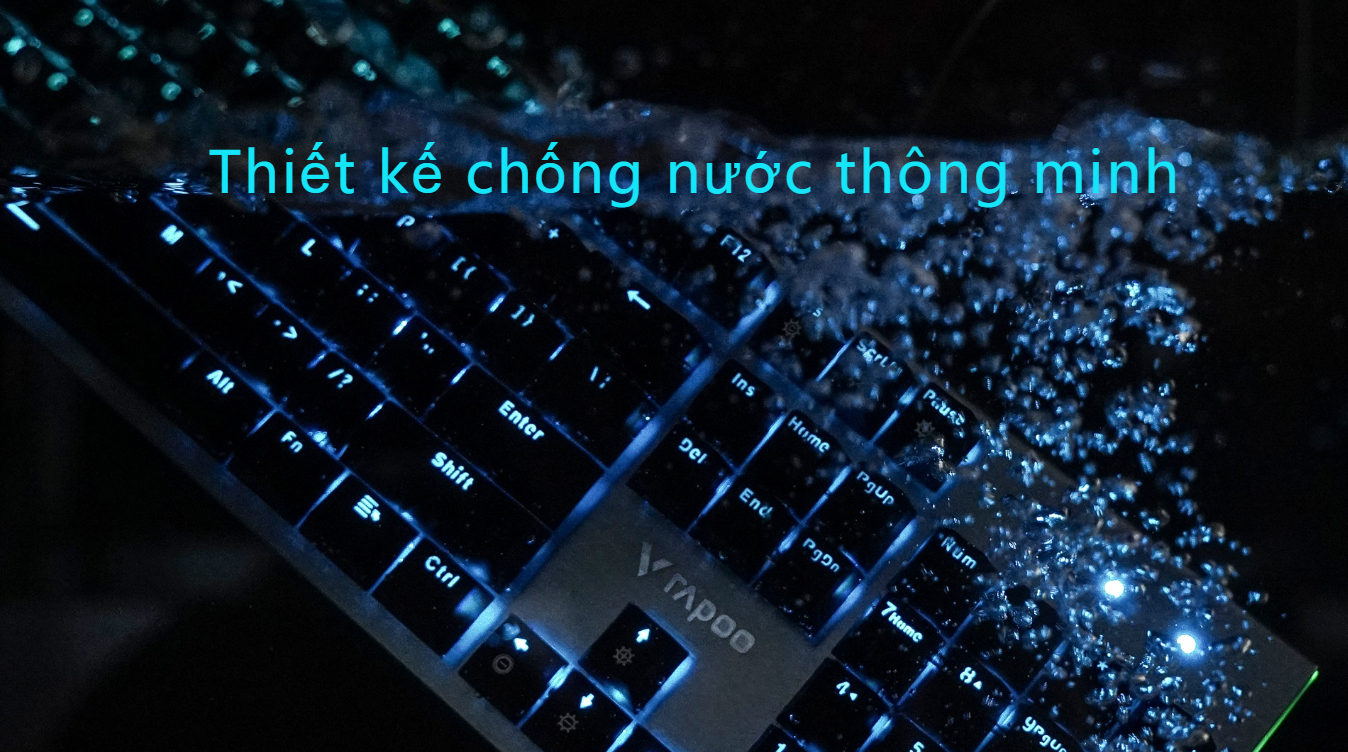 Ban Phim Quang Co Gaming Co Day Rapoo V5303 - Bách Khoa Computer